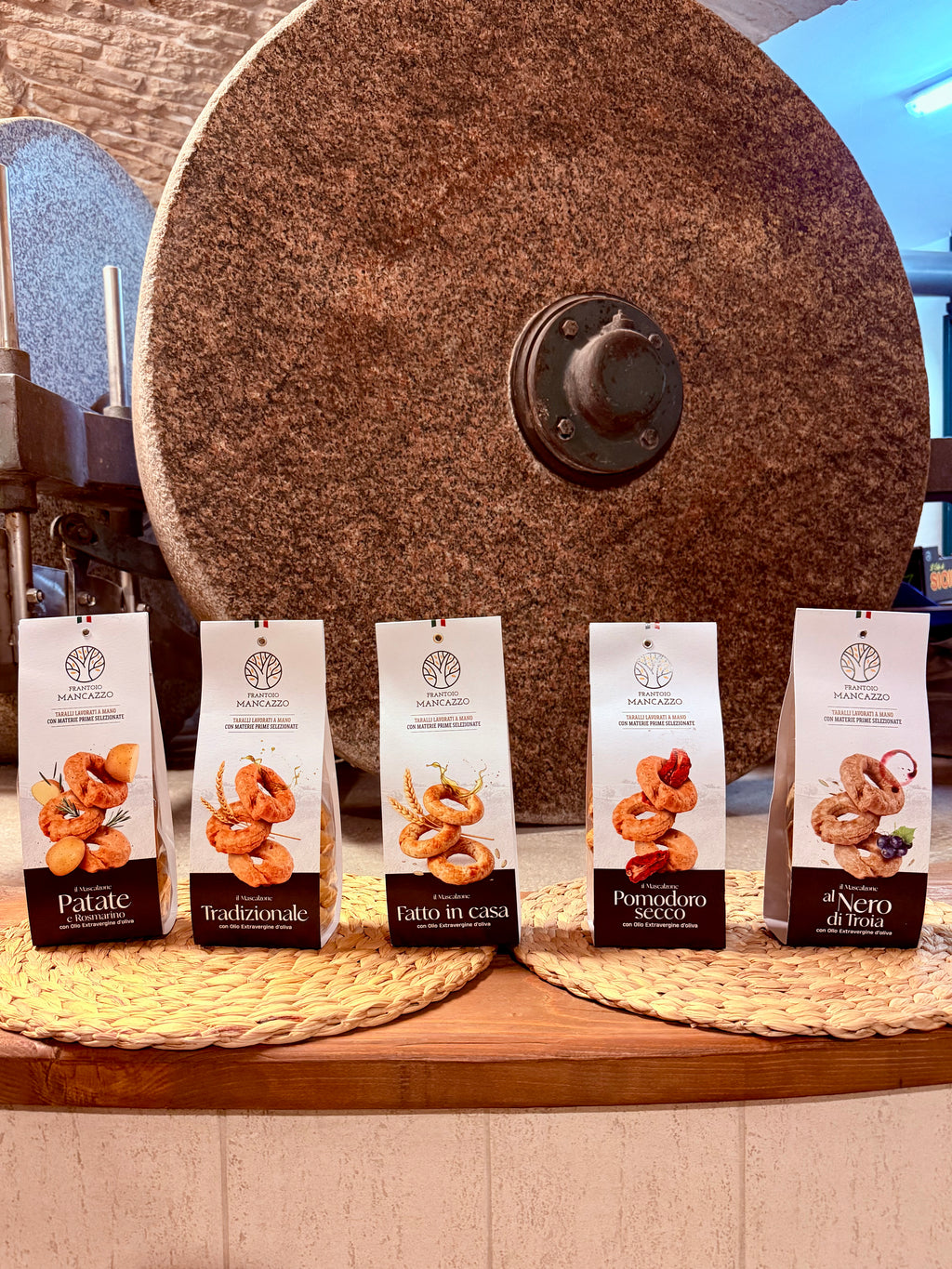 Taralli Patate e Rosmarino – Frantoio Mancazzo