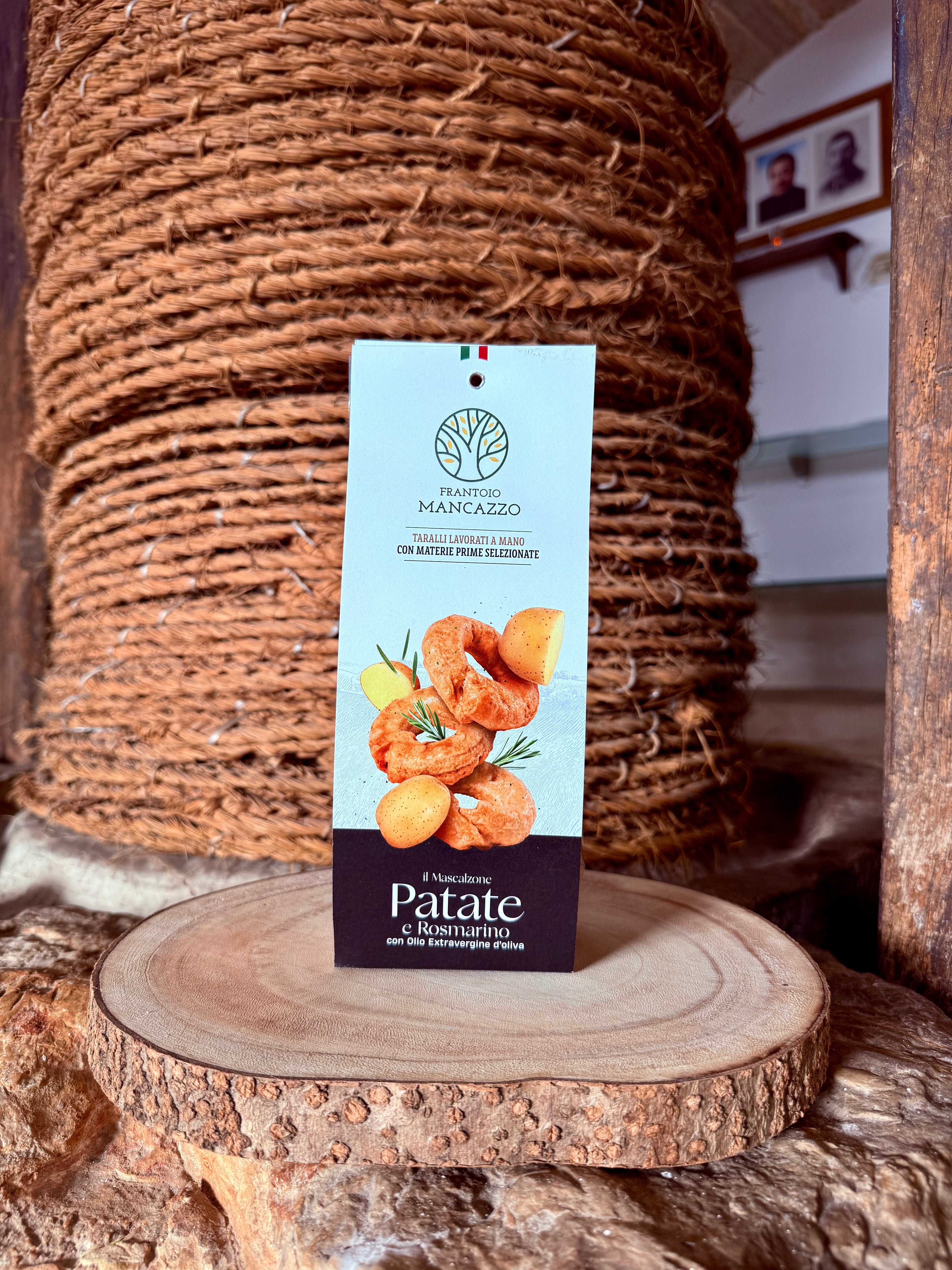 Taralli Patate e Rosmarino – Frantoio Mancazzo